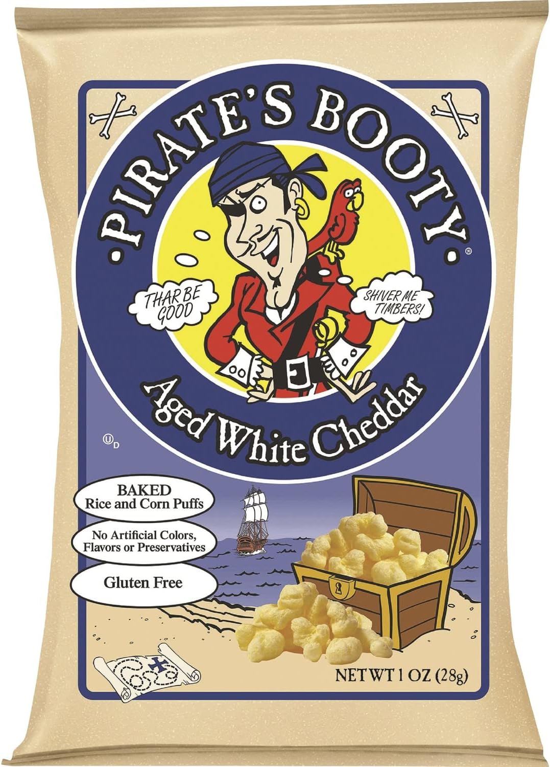 Pirate Brands Pirate Bty Wht Chdr 1 Oz