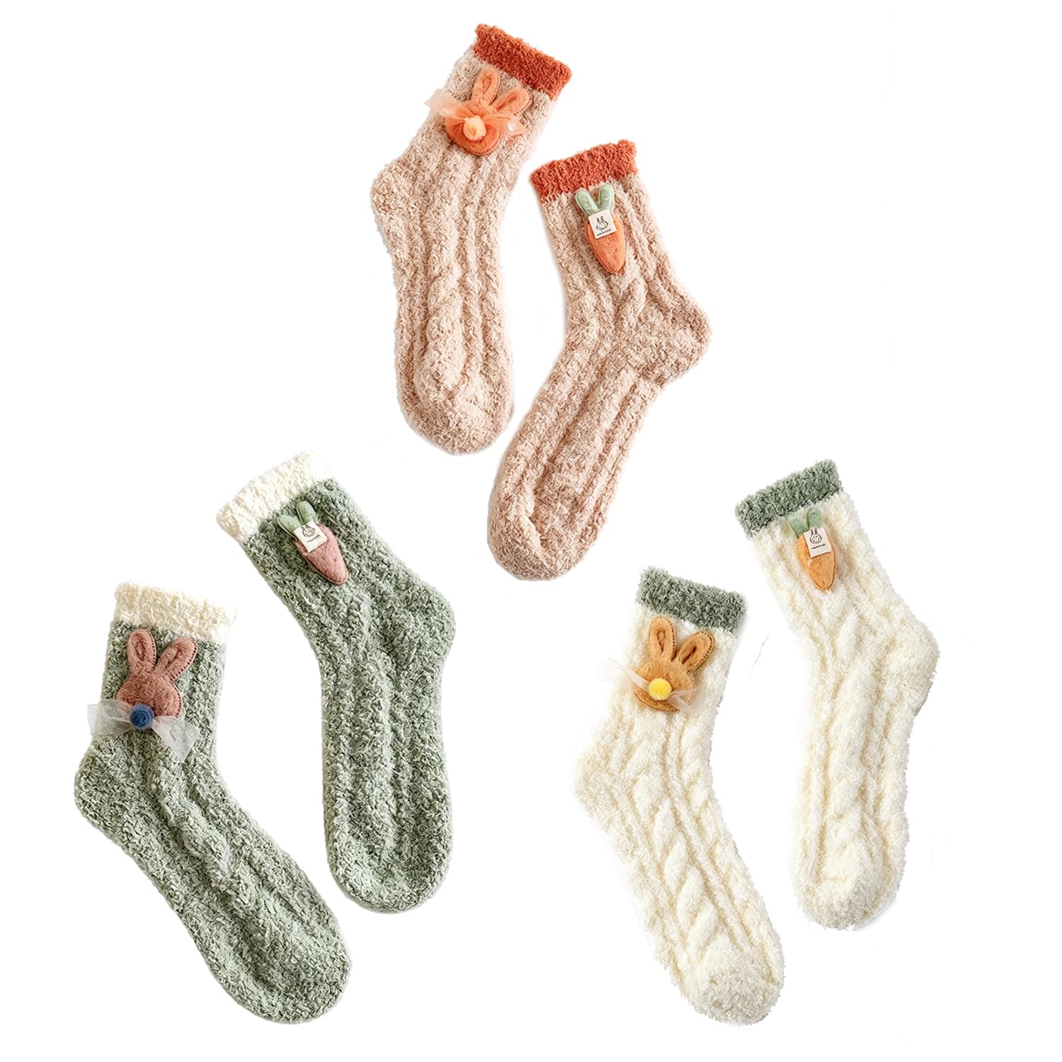 Benefeet Sox Womens Fuzzy Socks Girls Cute Slipper Sock Funny Fluffy Winter Warm Soft Cozy Plush Indoor Sleep Sock