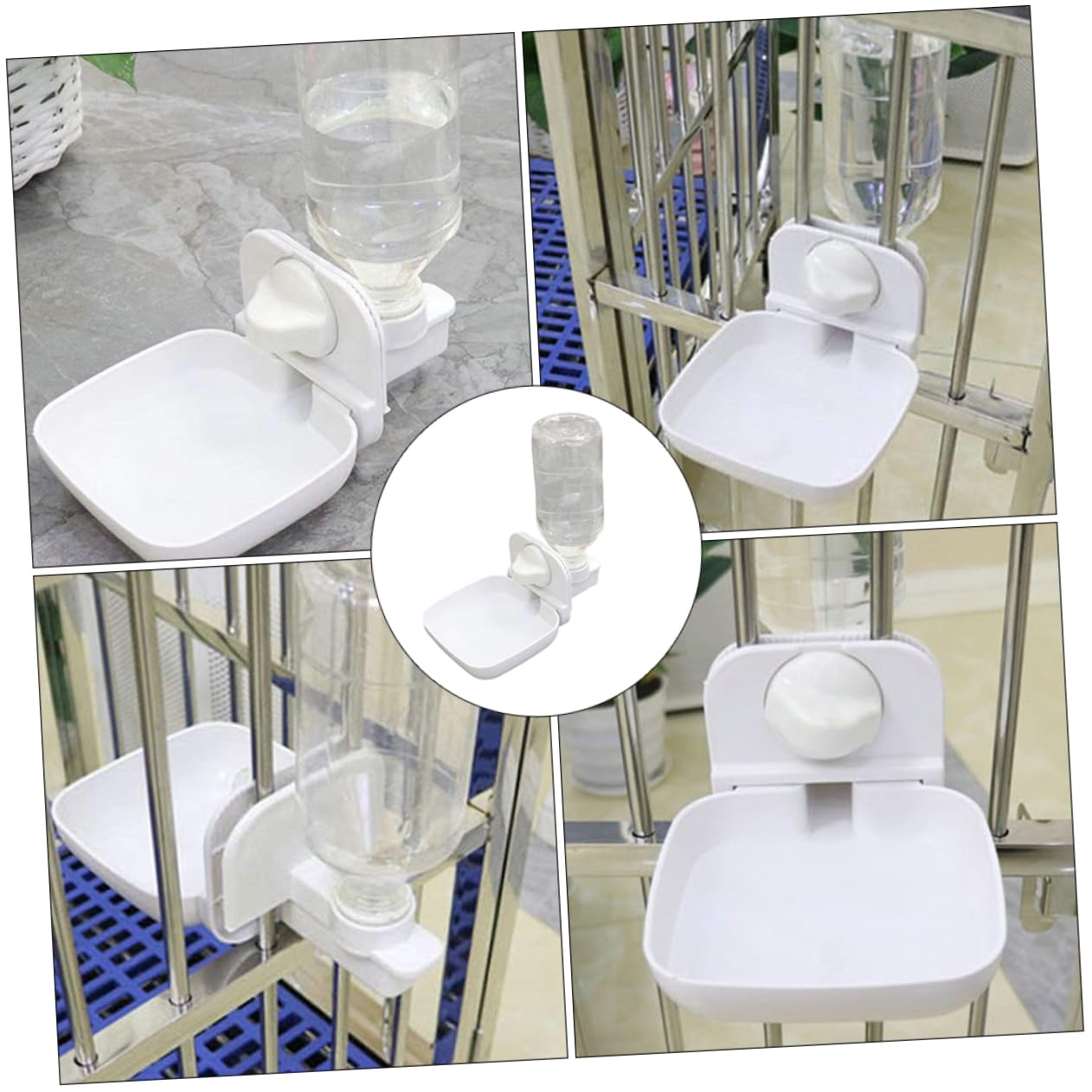 Happyyami 1Pc Automatic Water Dispenser for Pets Leakproof Drinking Bowl for Rabbits Chinchillas and Animals Durable and Odorless Design Easy to and Store Pet Accessory