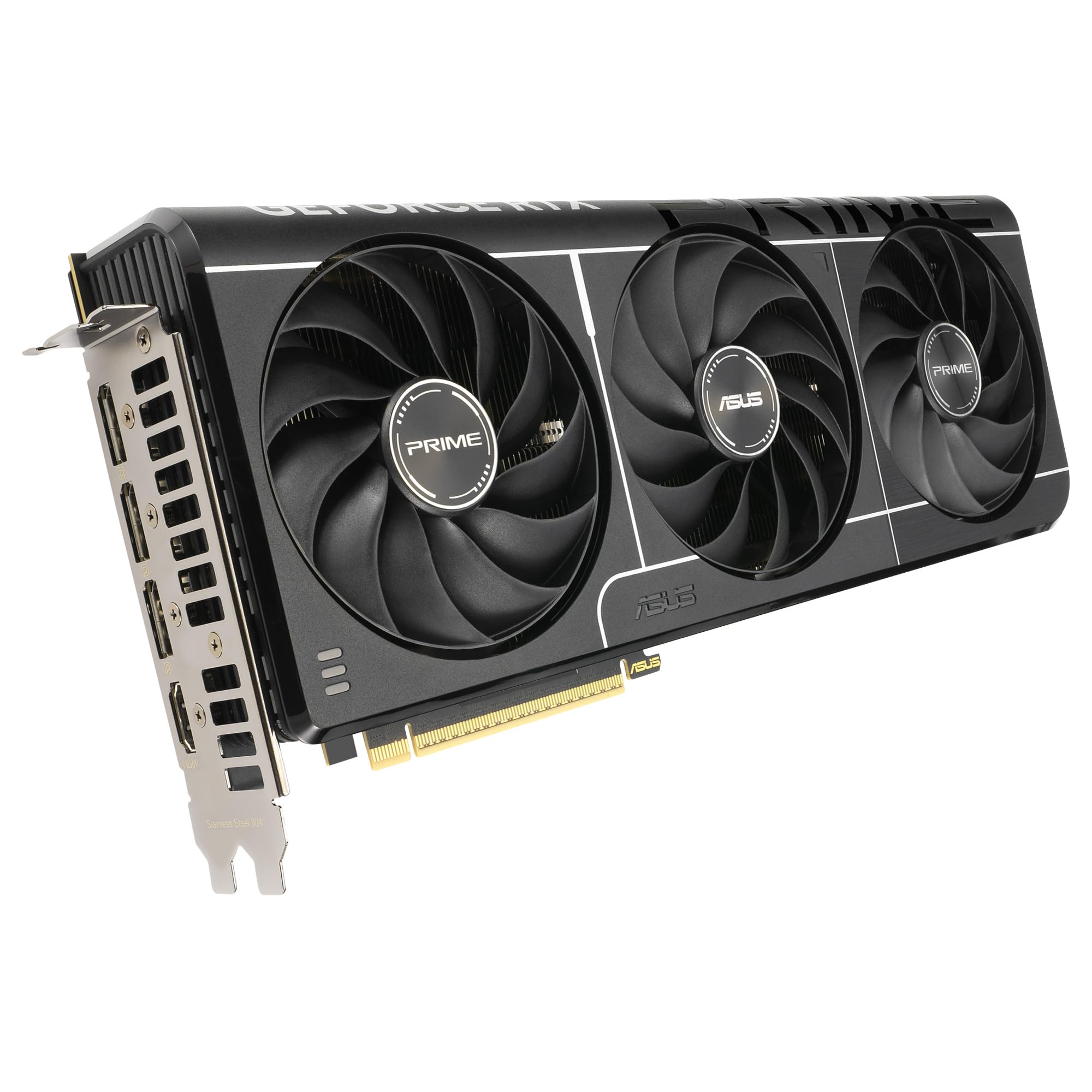 ASUS Prime GeForce RTX 5070 Ti 16GB GDDR7 OC Edition Gaming Grafikkarte (Nvidia GeForce RTX5070 Ti DLSS 4, 2,5-Slot Design, PCIe 5.0, 3X DisplayPort 2.1b, 1x HDMI 2.1b, PRIME-RTX5070TI-O16G)