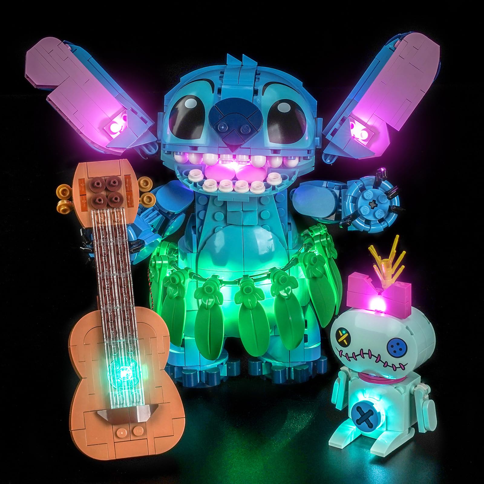 Light Kit Compatible with Lego 43296 Stitch & Scrump (No Model), Decoration Lighting Set Compatible with Lego Stitch & Scrump Blocks Model — image 1