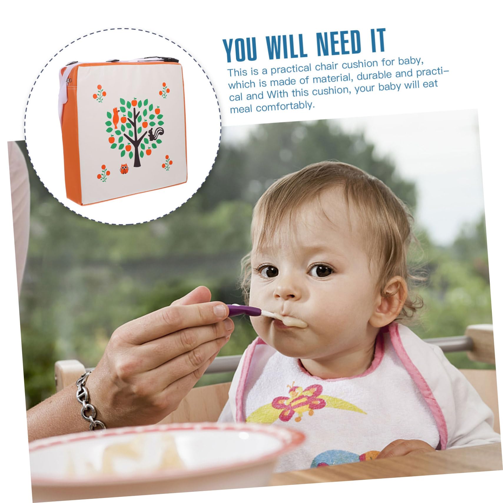 Toyvian Portable 1 Pc Almohadilla De Refuerzo Cojín De Aumento De Viaje Trona Para Bebe De Refuerzo Almohadilla De Para Niños Pequeños Silla Niño Pequeño Levantar Almohadilla