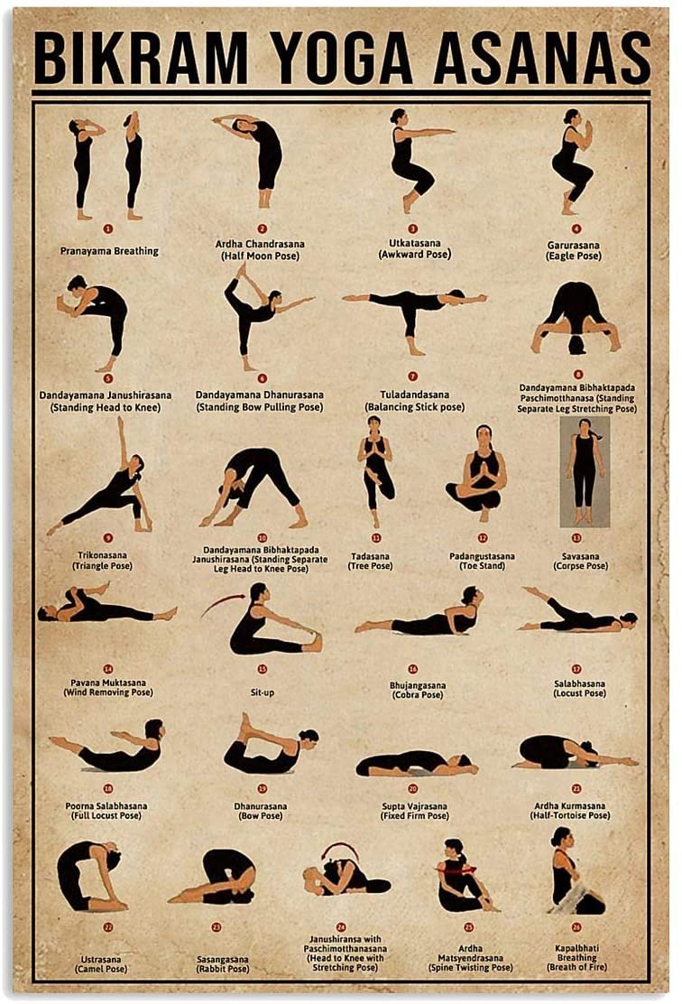 HOUVSSEN Black Yoga Chakra Lose Your Mind Find Your Soul Satin Poster Home Decor Metal Tin Sign 12x16inch