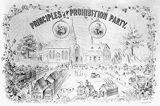 Presidential Campaign 1888 Nclinton A Fisk And John A Brooks As The Prohibition Party Candidates For President And Vice President Lithograph Poster 1888 Poster Print by (18 x 24)