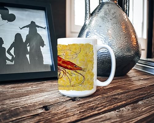 Miniatura 5 de Caroline's Treasures 8126CM15 - Taza de café de cerámica apta para lavavajillas, apta para microondas, 15 onzas, multicolor