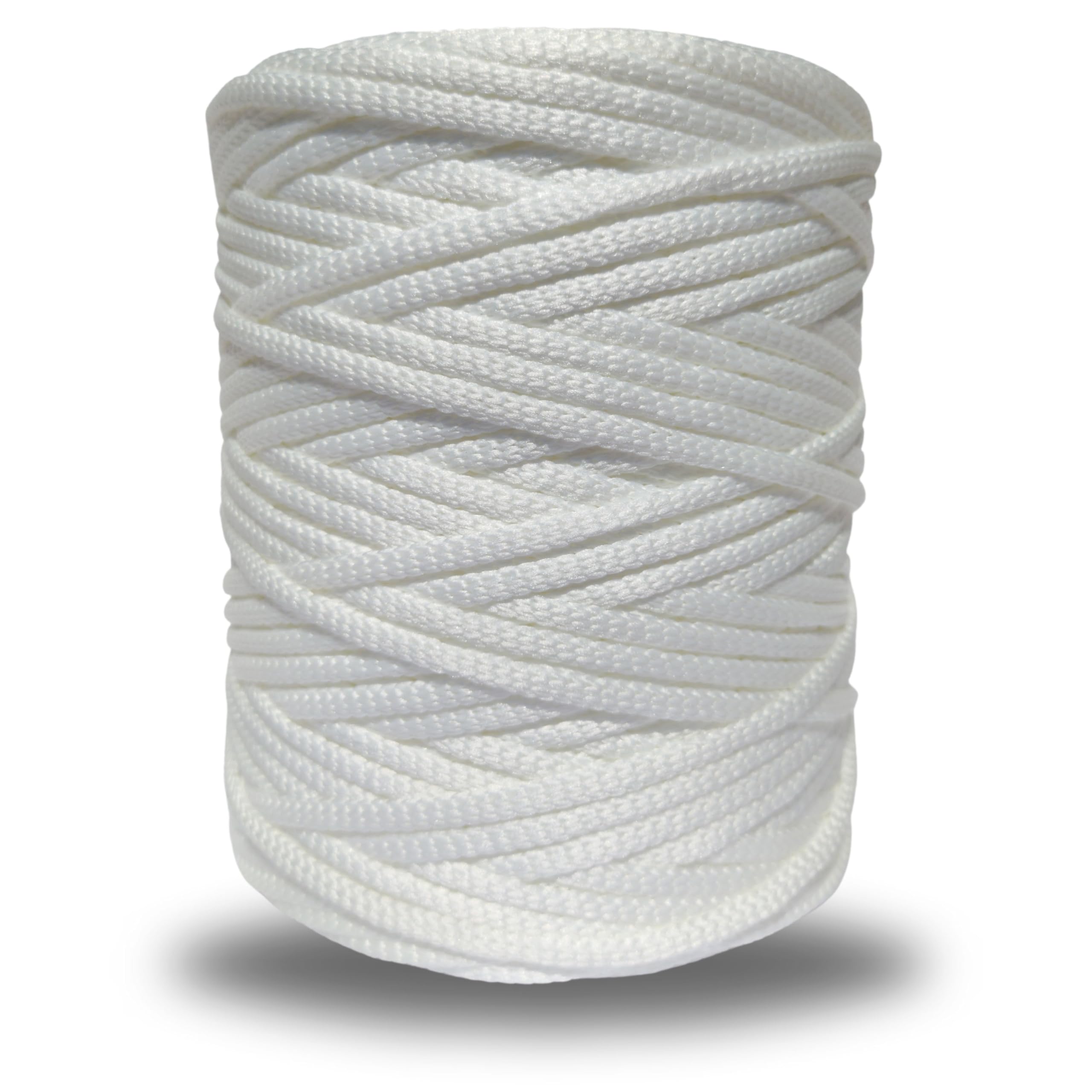 Genérico Fio Nautico 5mm Premium 500g 100% poliester Crochê Bolsa...