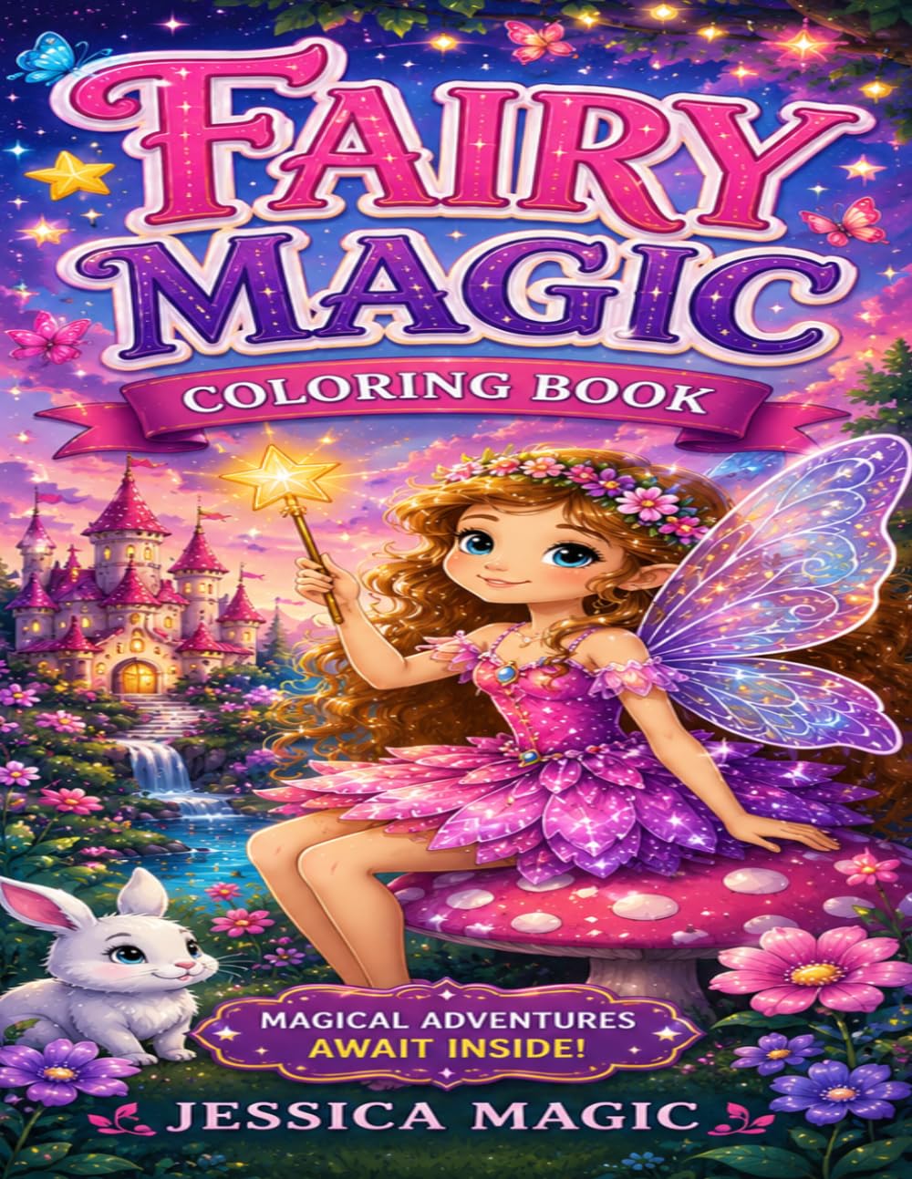 Fairy Magic Coloring Book