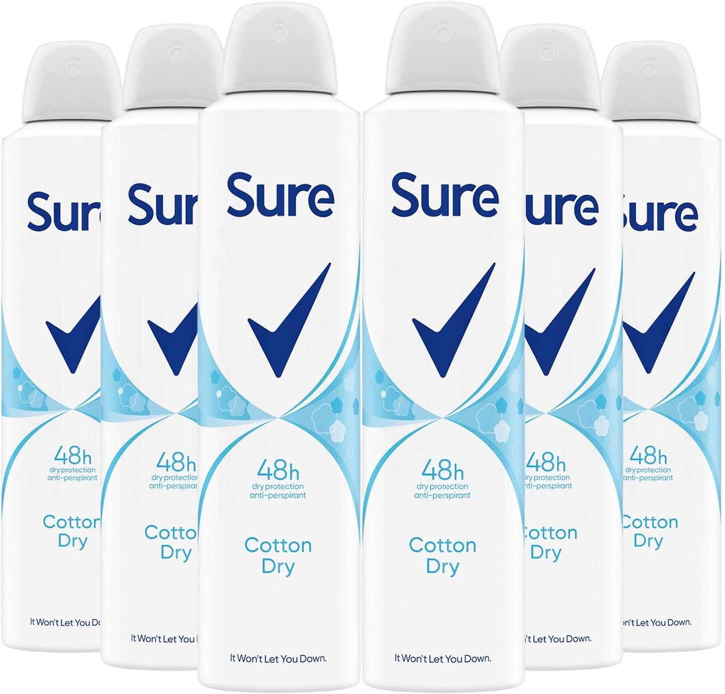 Sure Women Cotton Ultra Dry Anti-Perspirant Deodorant Spray x 250ml by Sure Women