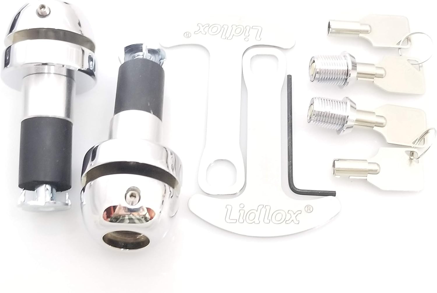 Lidlox 1006C Bar End Helmet Lock Pair for Victory