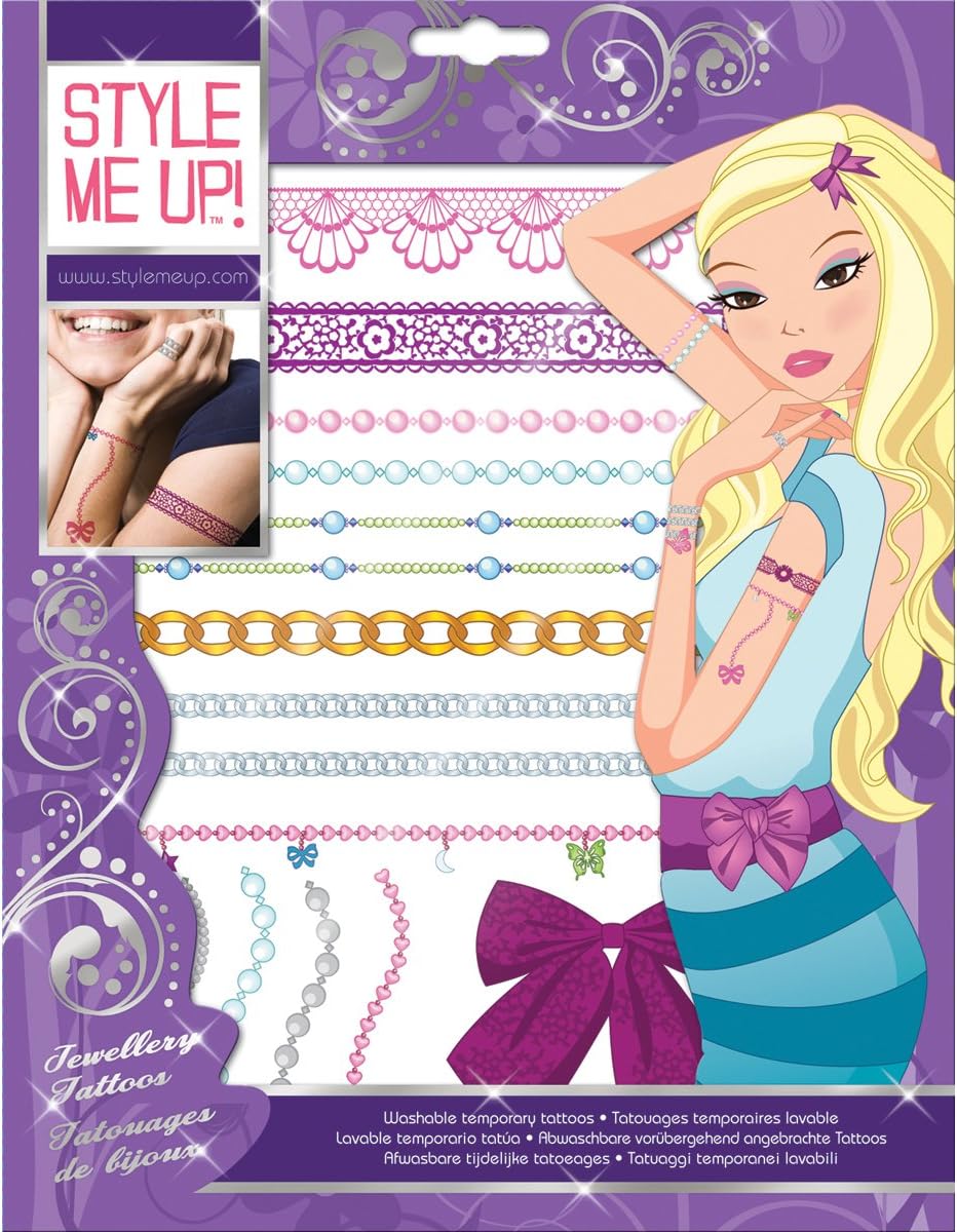 Style Me Up Washable Tattoos-Jewelry