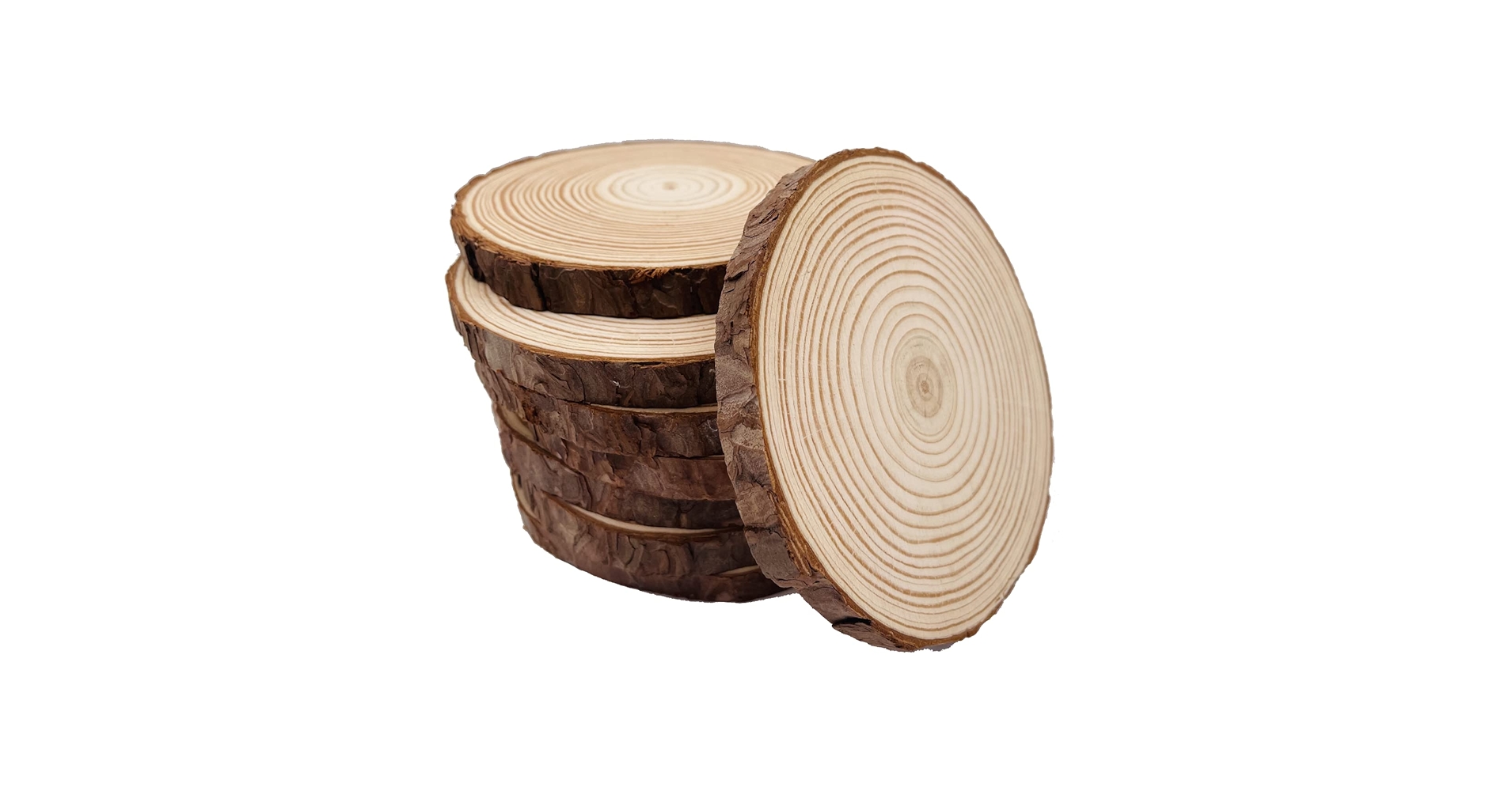 バーベキュー・調理用品 Wood Coaster TARPtoTARP 5th Anniversary Amazon.com: Wood Coasters Set, Decorative Tree Holder with 4