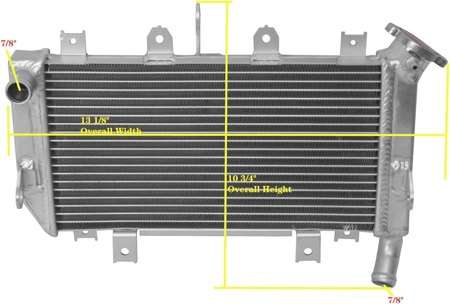Compatible With the Radiator 2018-2023 Kawasaki Ninja 400 All trims OEM:39061-0751