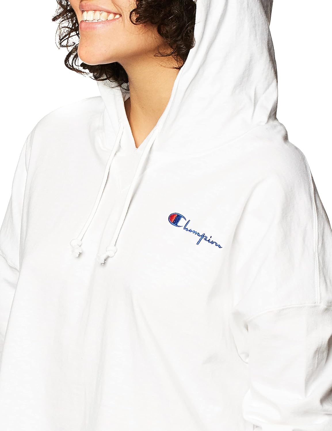Champion Women's Hoodie, blushing peach 