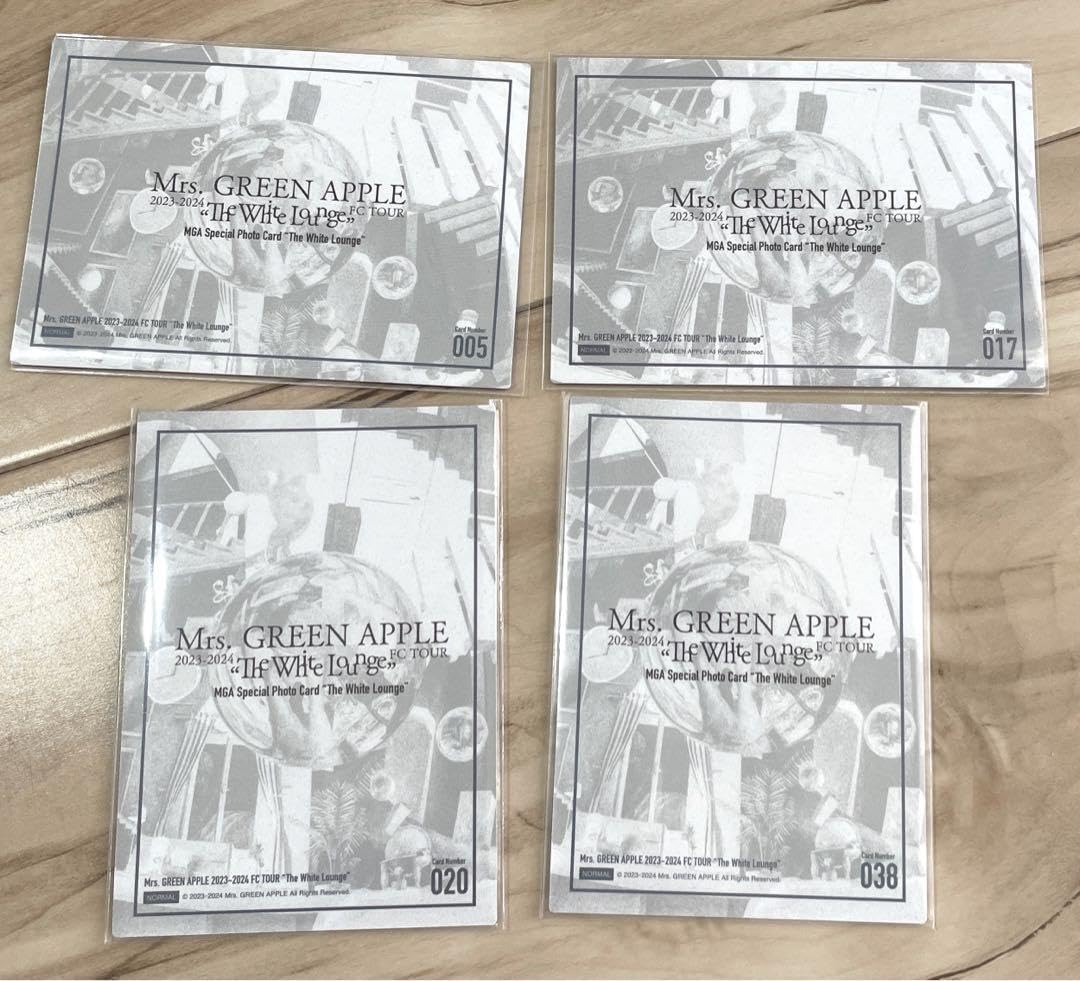 Amazon.co.jp: ミセスグリーンアップル ホワイトラウンジ フォトカード
