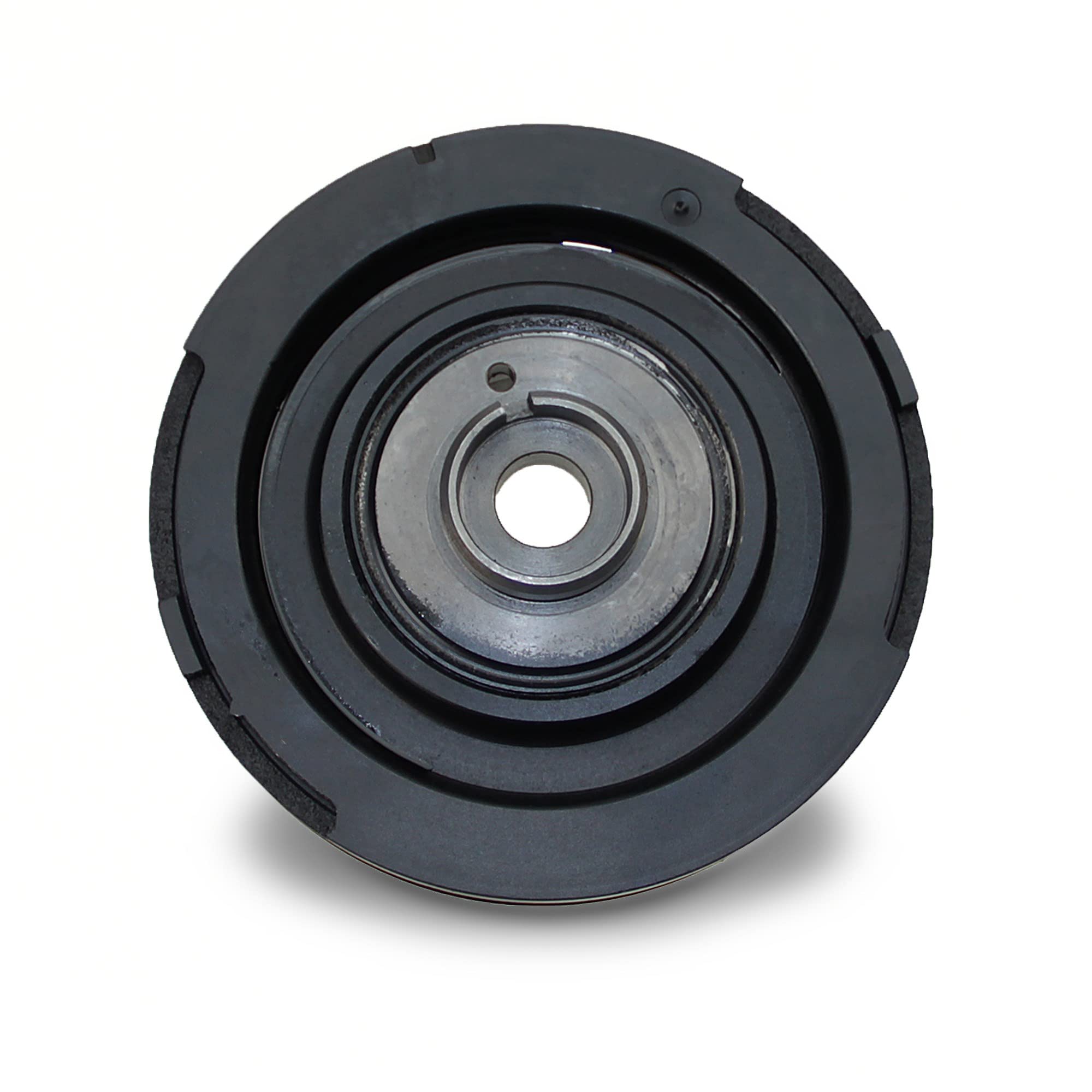 ATEC Germany 1x polea del cigüeñal, desacoplada, compatible con BMW Serie 3 (E46), 3 Touring (E46), 5 (E39), 5 Touring (E39)