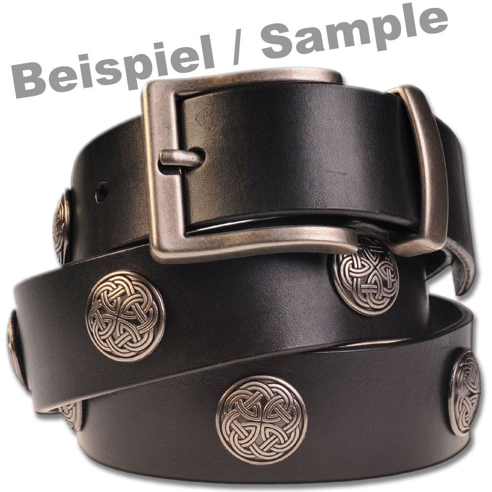 Concho Celtico In Lega Di Zinco - Rivetto Decorativo Con Croce, Diametro 25 Mm - Foto 10