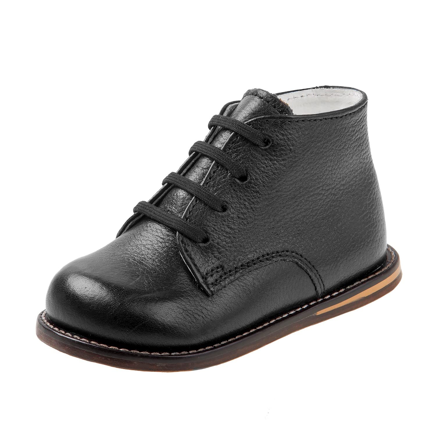 Josmo baby girls 8190 First Walker Shoe, Black Pebble, 8 Toddler US