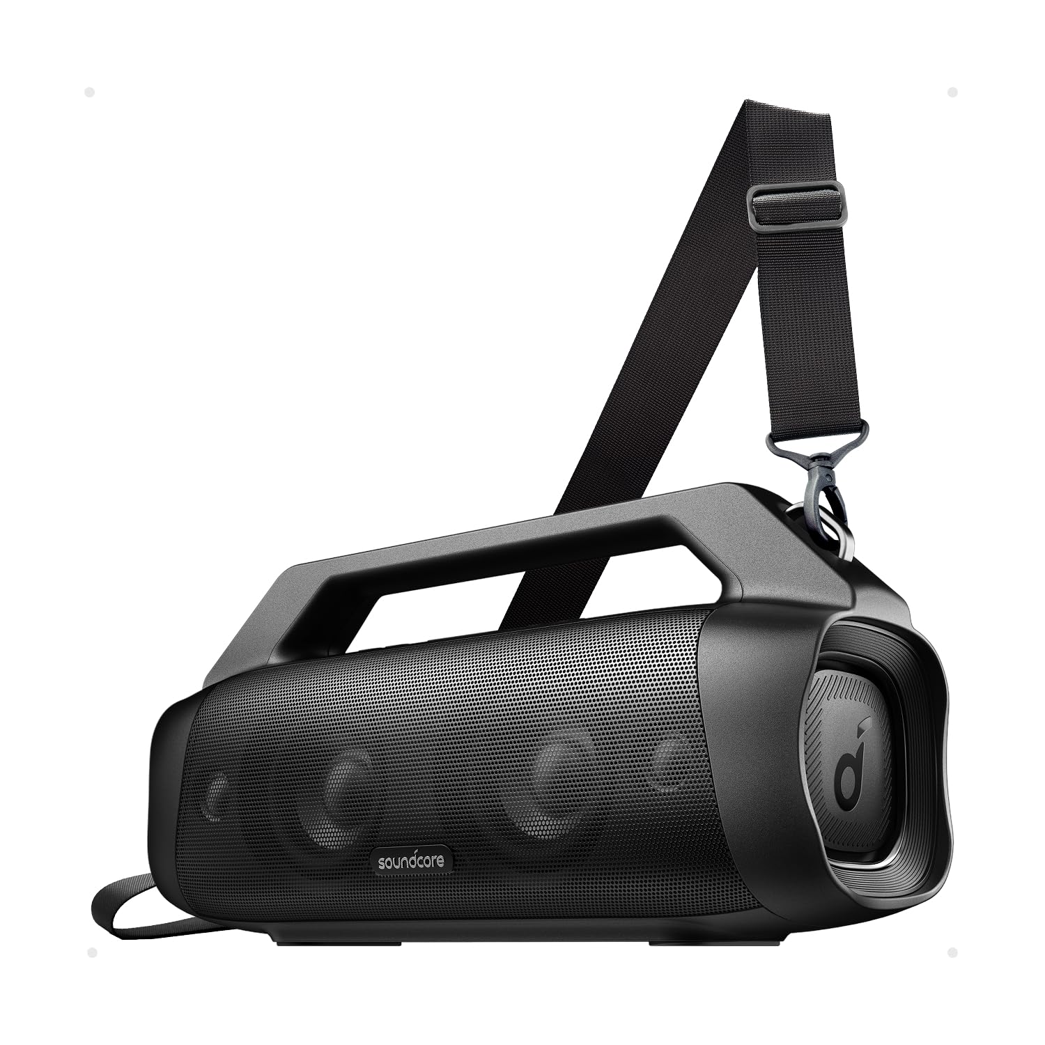 soundcore Anker Motion Boom Plus Outdoor Speaker with 80W Booming Sound, 20H Playtime, IP67 Waterproof and Dustproof, Type-C, Custom EQ, Bluetooth 5.3, Portable Bluetooth Speaker For Outdoors, Camping