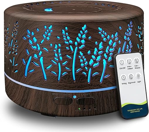 Amazon.com: Diffusers for Essential Oils Large Room 600ml,Essential Oil ...
