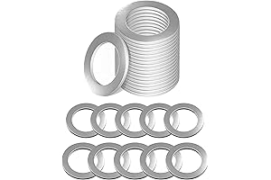 20pcs Oil Drain Plug Gasket Washer,Car Accessories Car Sealing Gaskets Replacement,Transmission Fluid...