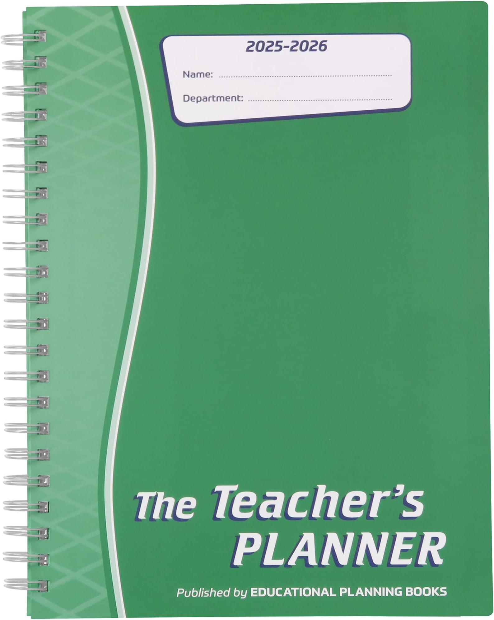 Educational Planning Books The Teachers Planner Wirobound 202526