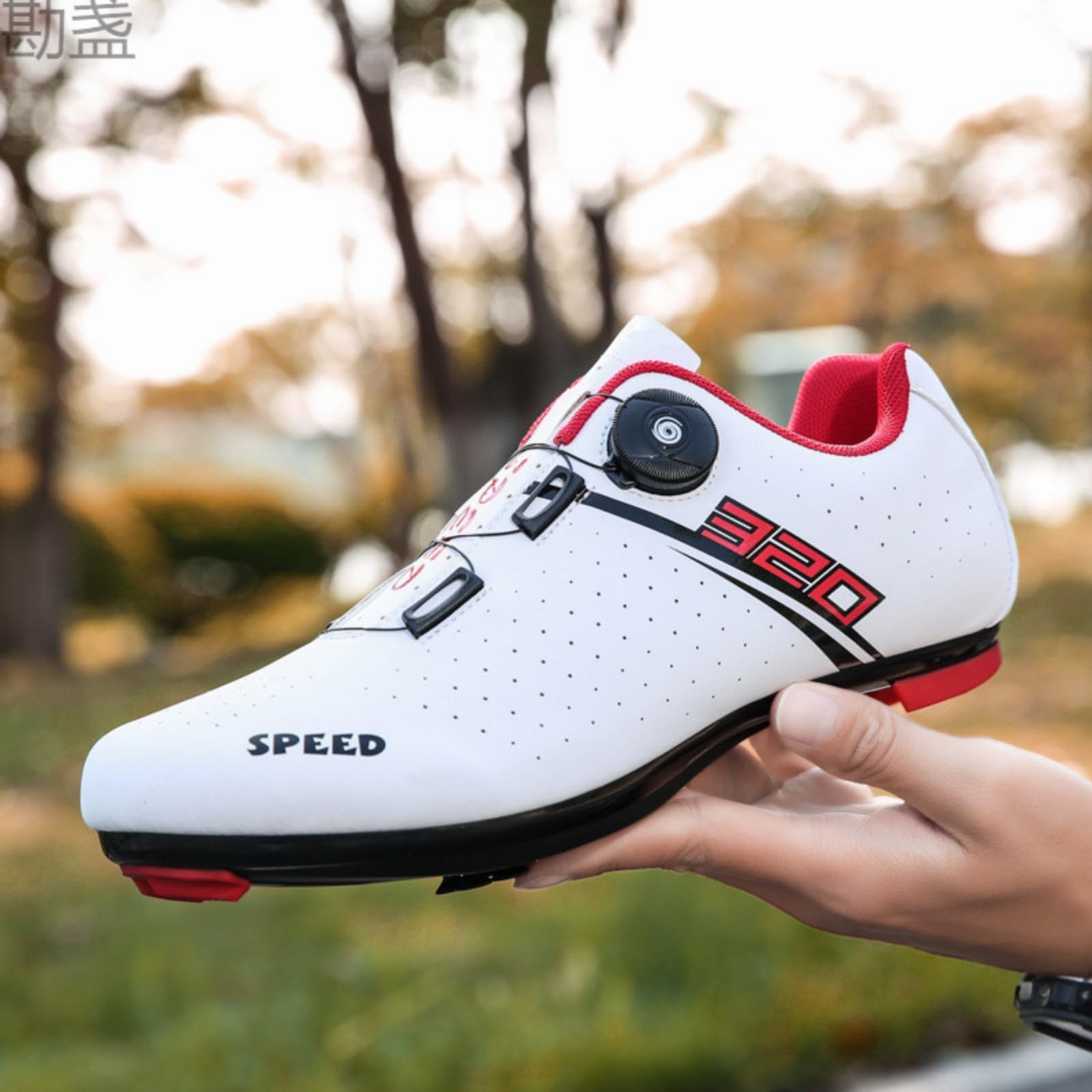 Mateju Fahrradschuhe Herren Damen Ohne klick, 36-47EU Fahrradschuhe Herren Damen mit Gummisohle rutschfeste Atmungsaktive No-Lock für Outdoor Radschuhe