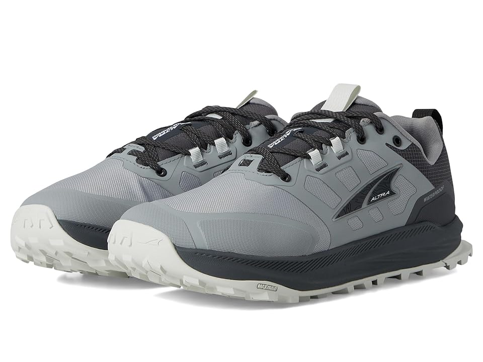 Altra Lone Peak 9 Waterproof Low Men's Climbing Shoes Gray : 15 D - Medium