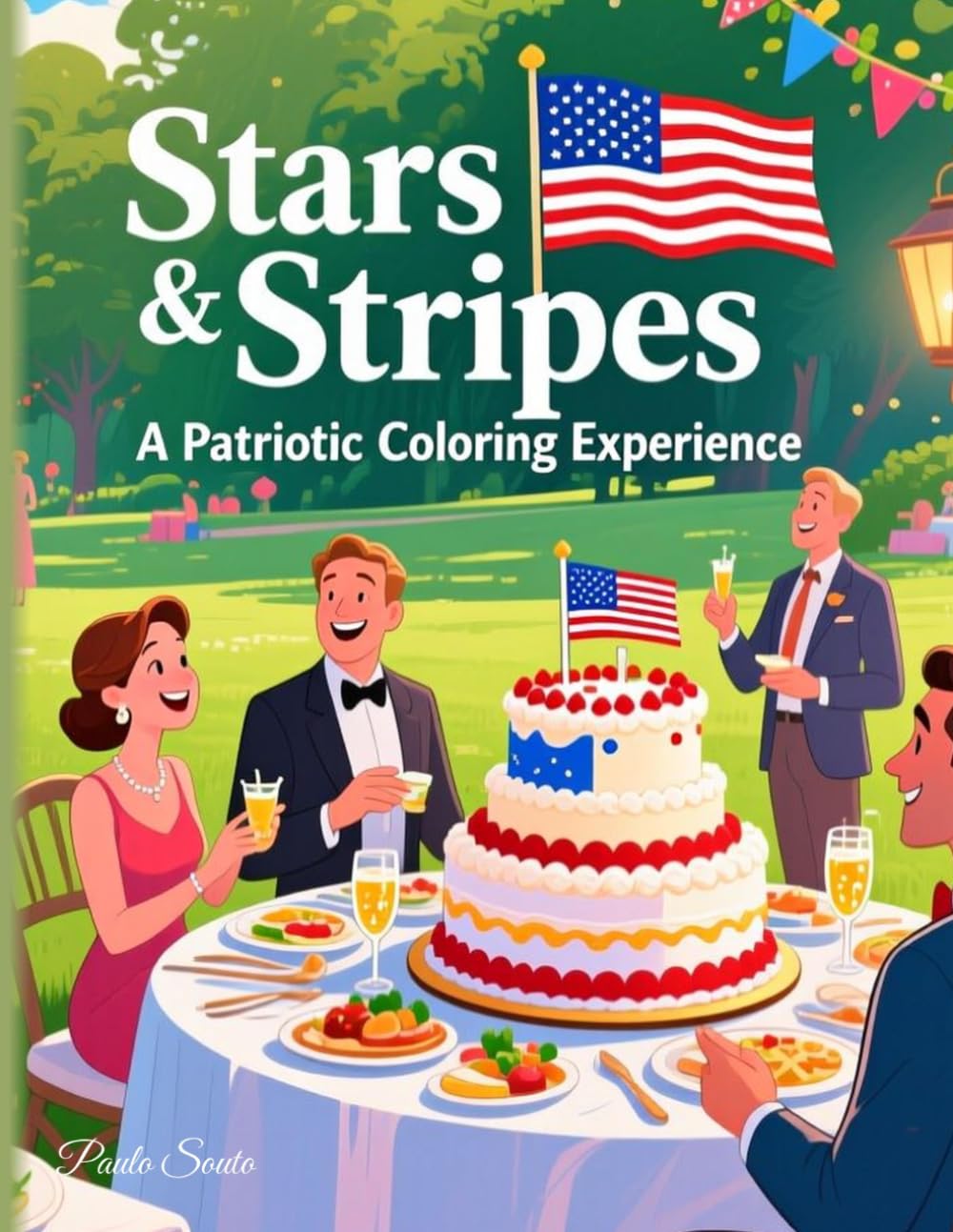 Stars & Stripes: A Patriotic Coloring Experience