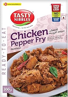 Chicken Pepper Fry 200GM Pouch [Pack of 1]
