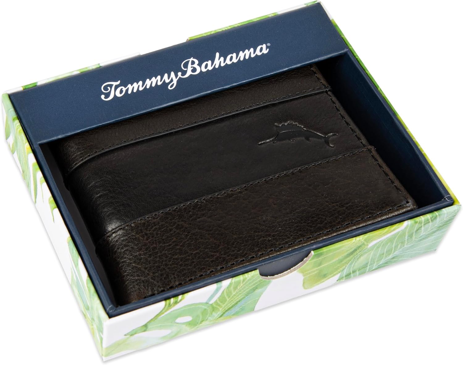 Tommy Bahama Men's Genuine Leather Extra Capacity Slim Bifold Wallet | Bifold, Slim - Image 7