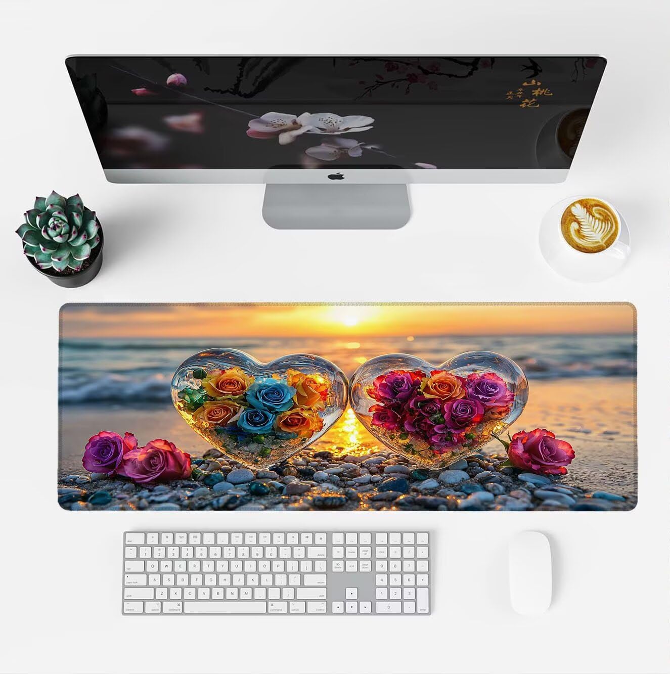 Podkładka pod mysz, podkładka pod mysz XXL 1200 x 600 mm podkładka pod mysz dla graczy, wodoodporna gumowa podstawa, duża podkładka pod mysz do gier na biurko szyte krawędzie wodoodporna