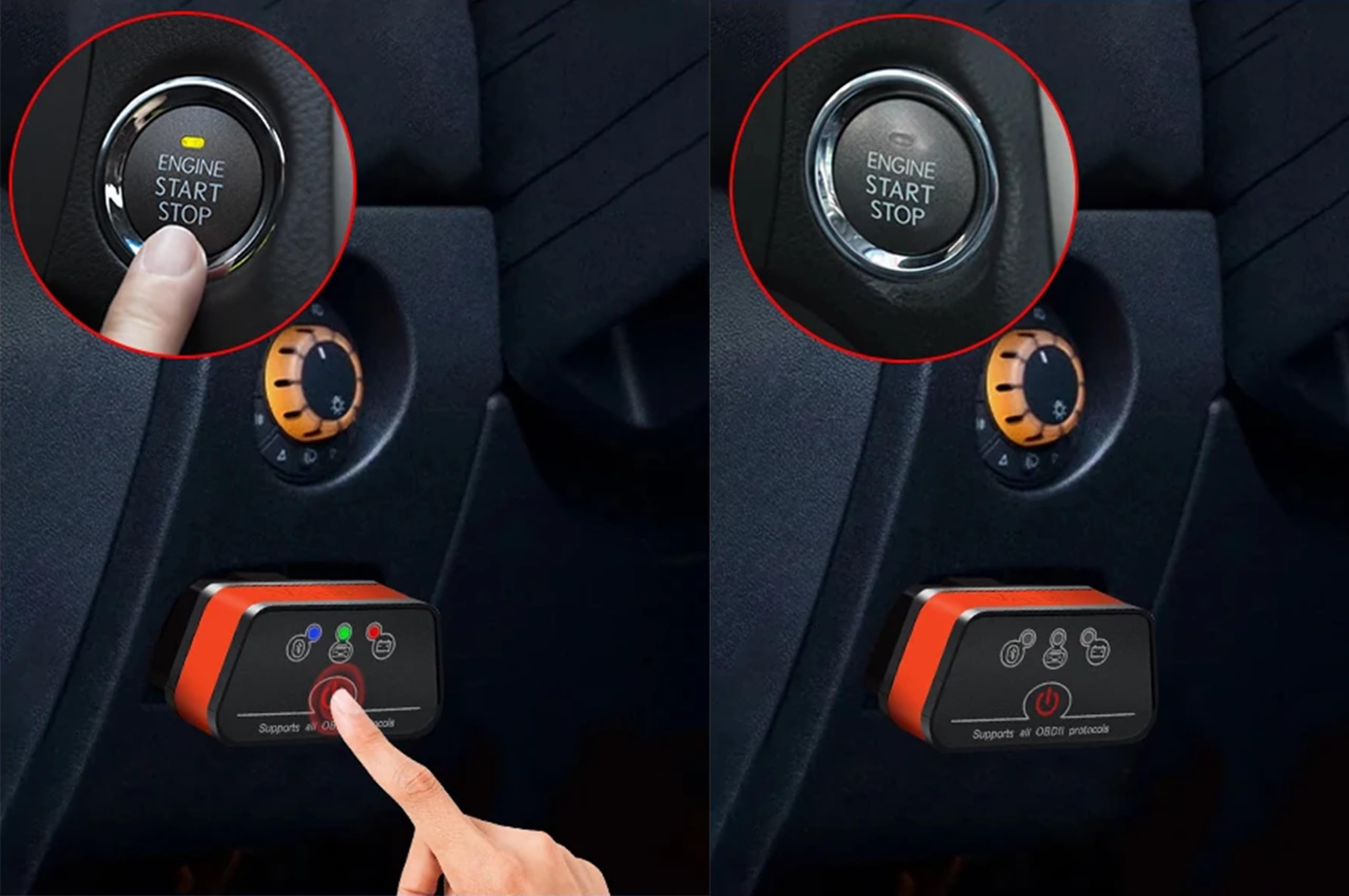 BLOW Interfejs diagnostyczny OBD2 Vtec iTRON BLUETOOTH 4.0