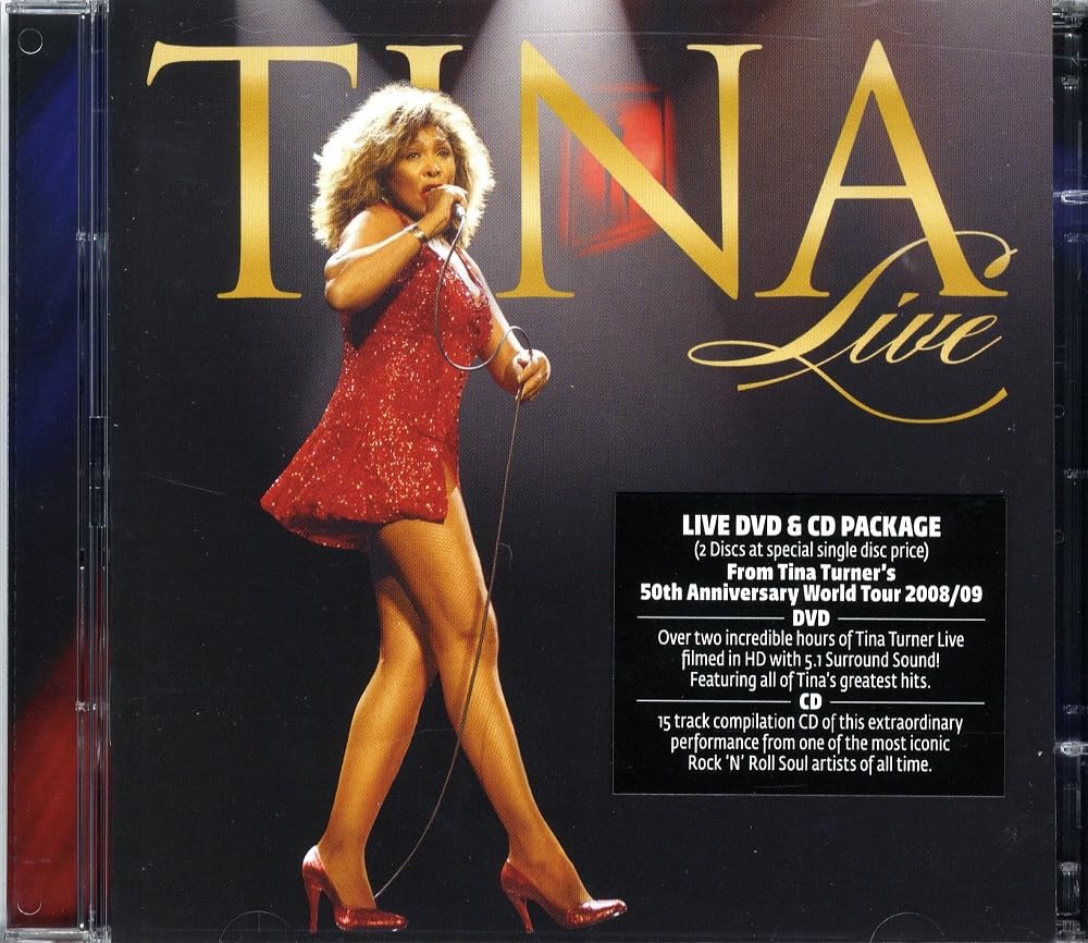 【中古】 Tina Live W Dvd Dol Dts ティナ・ターナー Amazon.co.jp: Tina Live (W/Dvd): ミュージック
