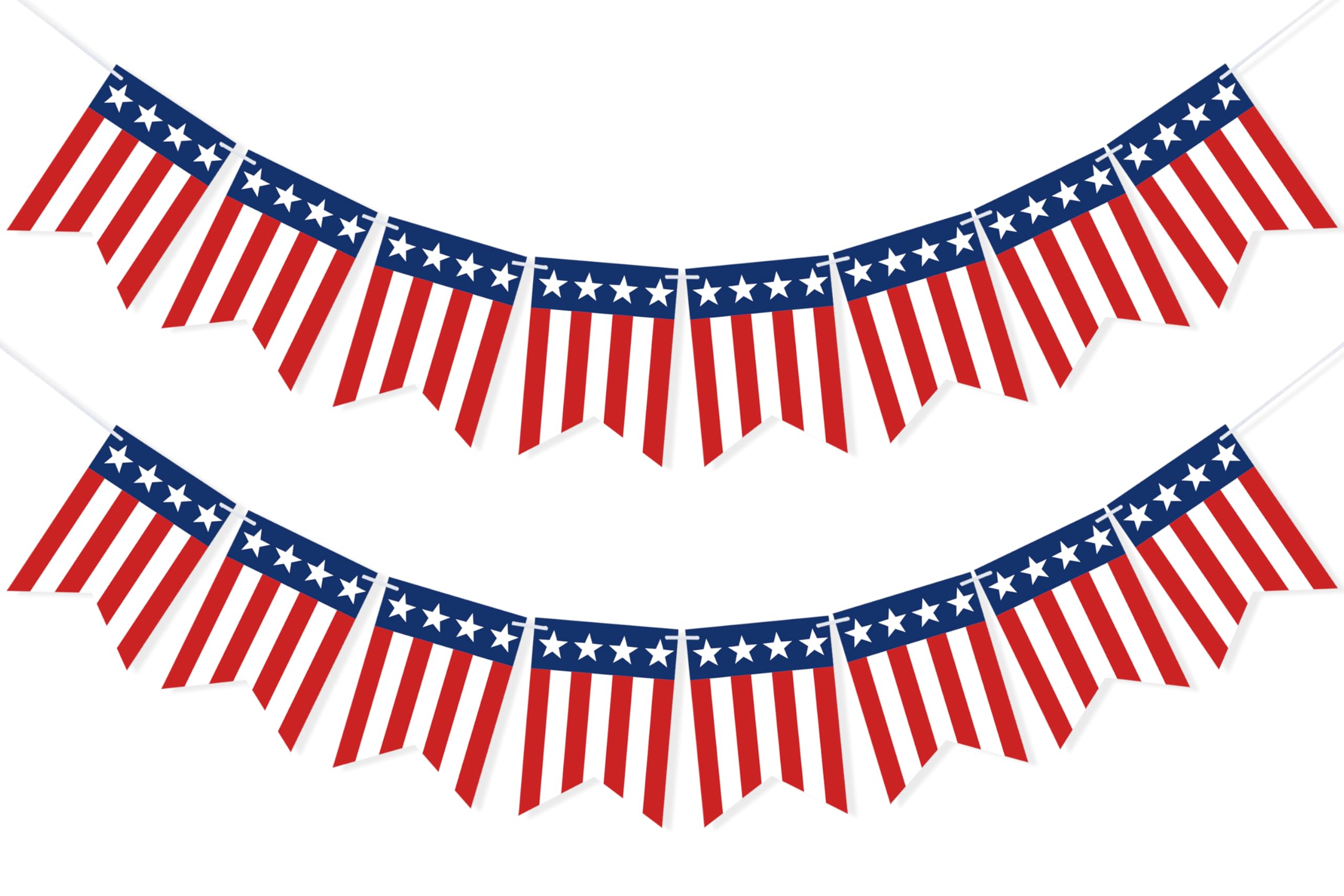 VILIFEVER American String Flag Banner 4th of July Decorations Patriotic