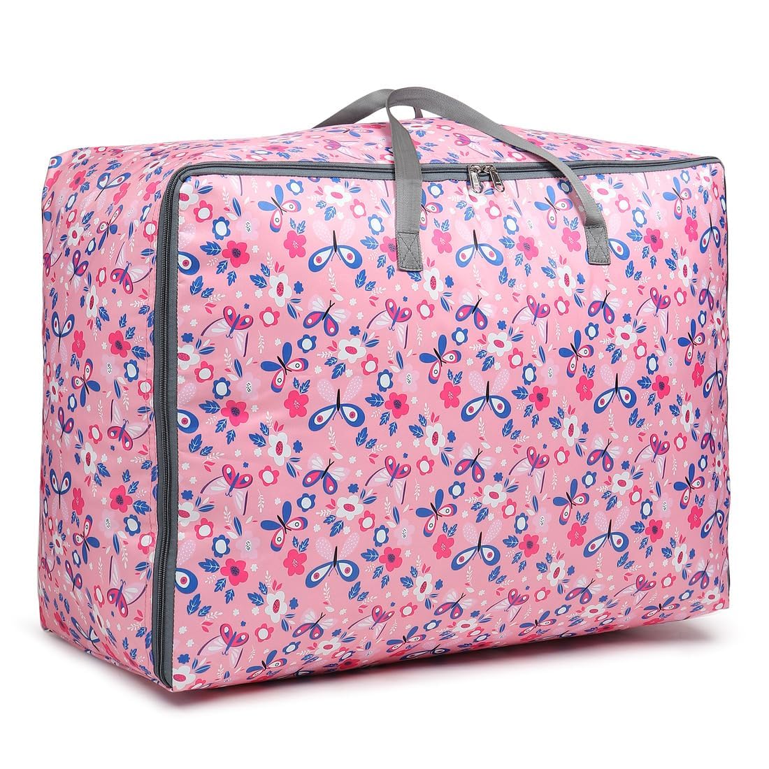 DOUBLE R BAGS Underbed Storage Bag Textile/Polyster febric Extra Large (70L x 50W x 30H) – Waterproof, Foldable & Durable Fabric | Ideal for Clothes & Bedding Storage | Zipper Closure, Handle-image-15