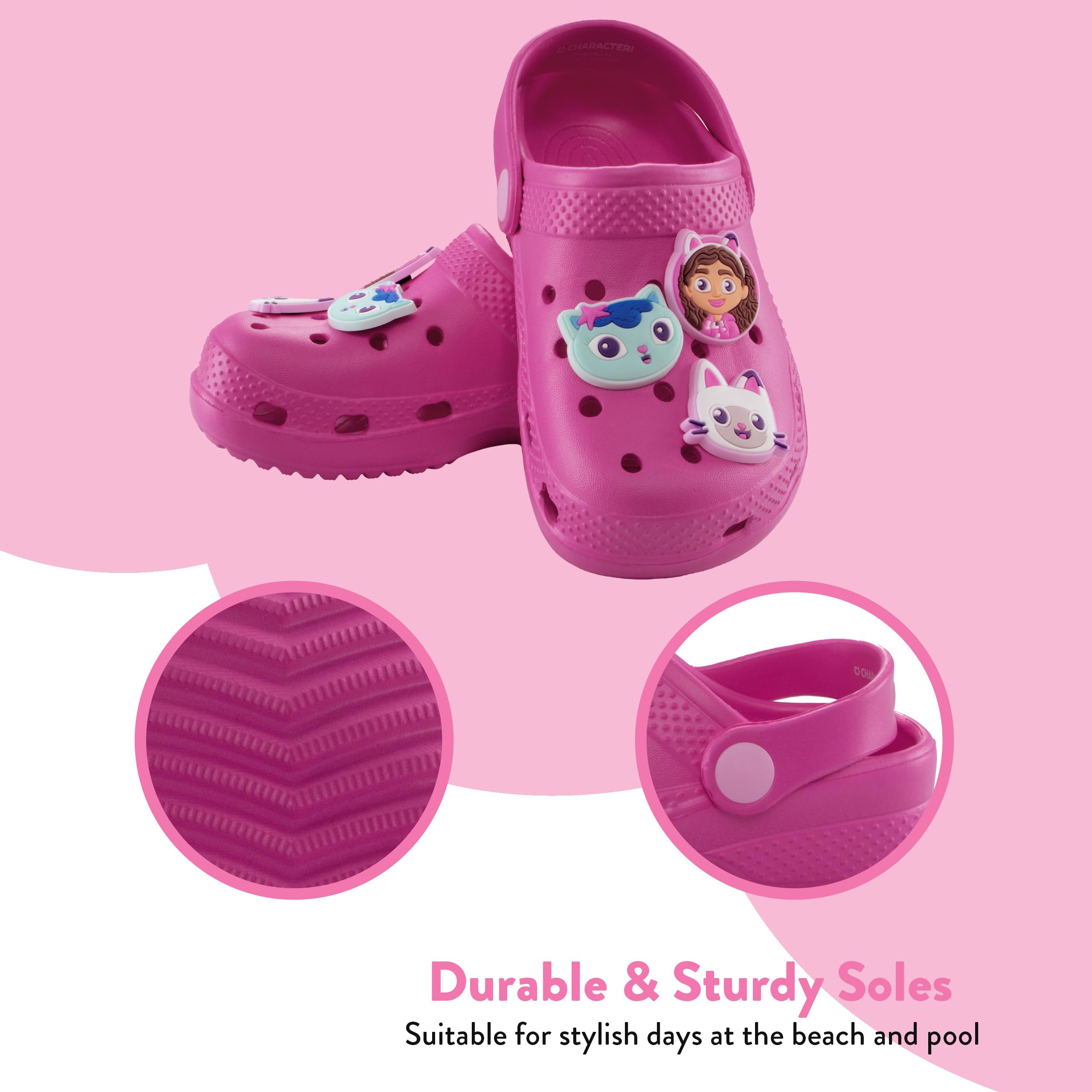 DreamWorks Gabby’s Dollhouse Zuecos Niña, Sandalias Niña, Zapatos Niño De Verano, Zuecos Niño