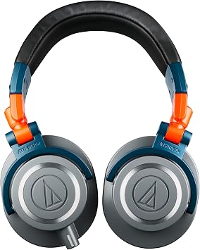 Audio-Technica ATH-M50XLAB Professional Studio Monitor Headphones, Black, Professional Grade, Critically Acclaimed, with Detachable Cable