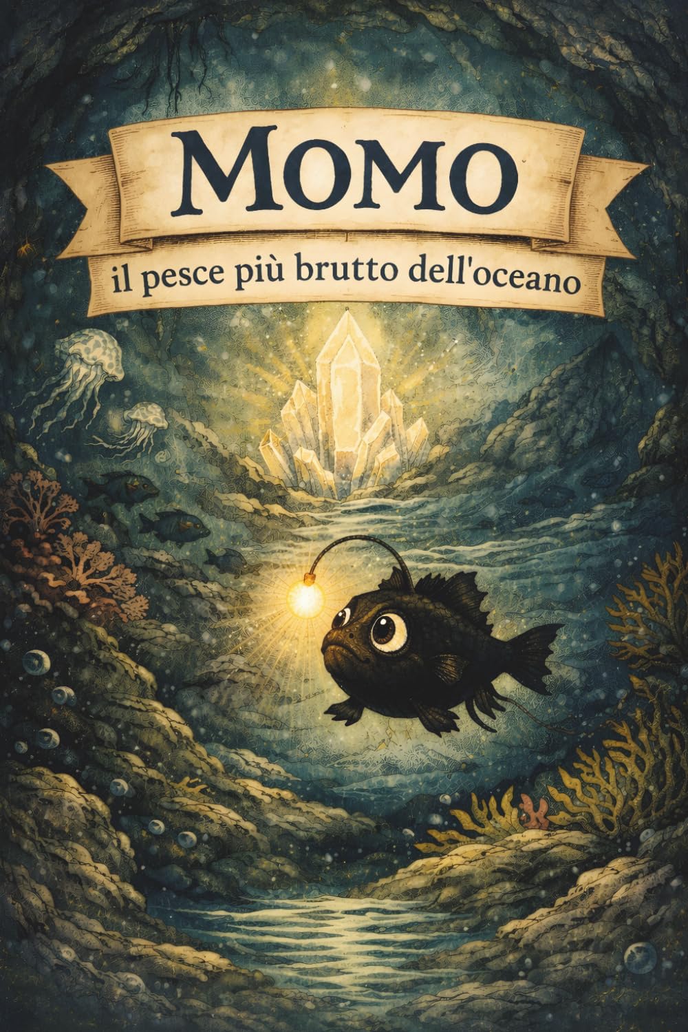Momo: Il pesce piú brutto dell'oceano: Storia della Buonanotte per Bambini 2-6 Anni su Accettazione, Diversità e Autostima