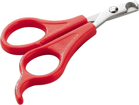 Ferplast Gro 5984 Kedi-Köpek Tırnak Makası, Red