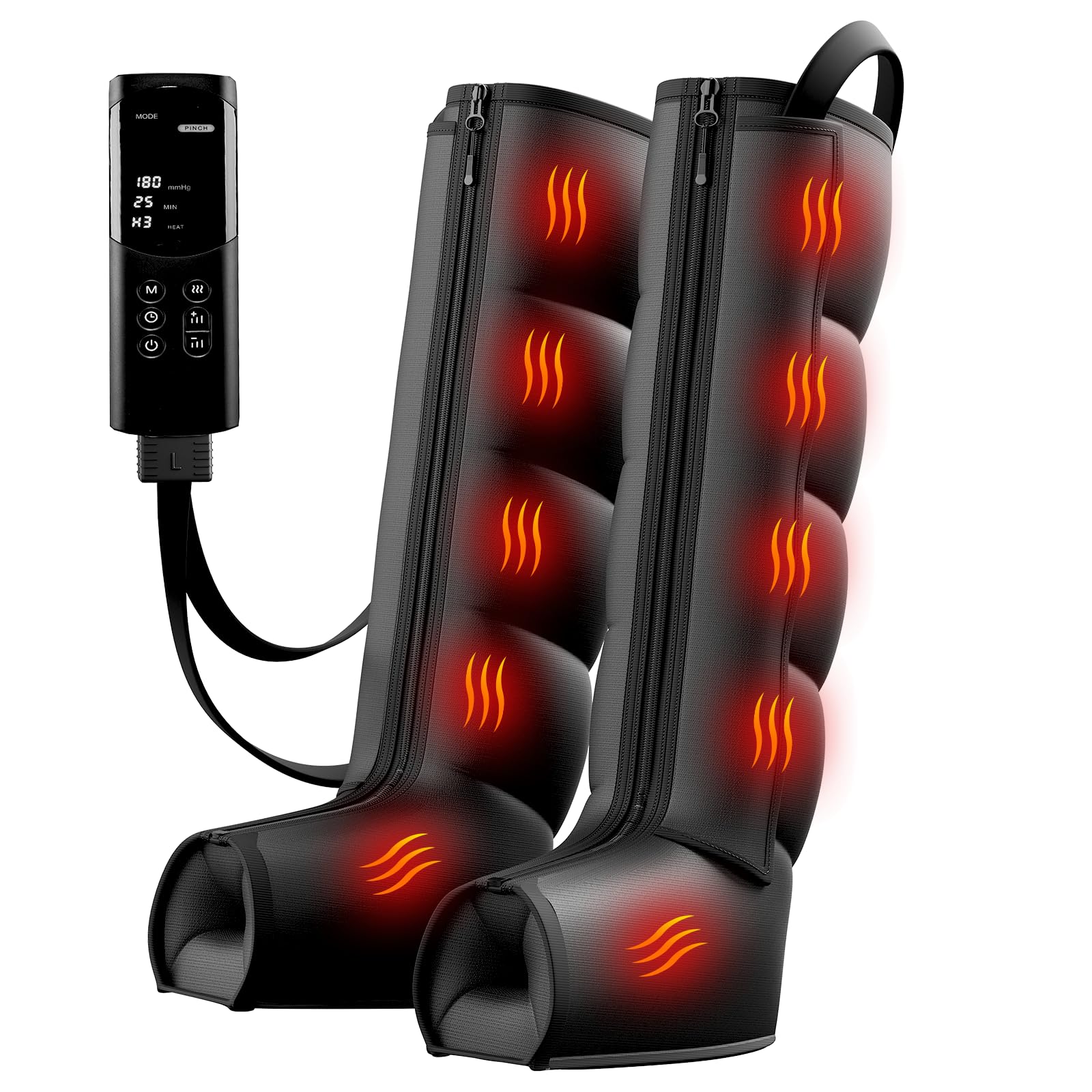 Photo 1 of Ceyodo Air Leg Compression Massager Pro with Heat for Circulation and Pain Relief, Leg Recovery Compression System for Fast Recovery of Foot, Calf and Thigh, Relieve Edema, Reduce Muscle Fatigue