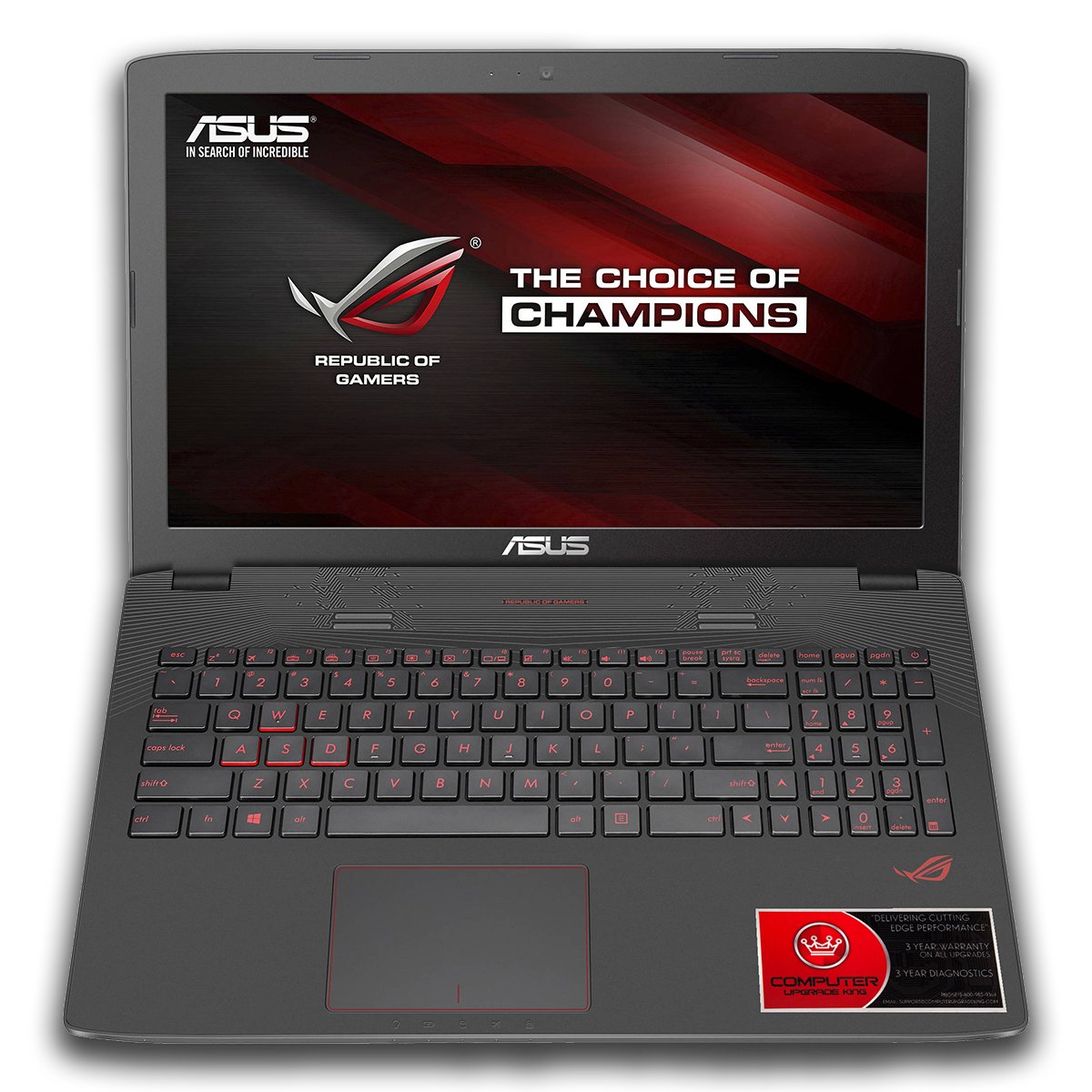 Notebook ASUS ROG GL752VW 17,3