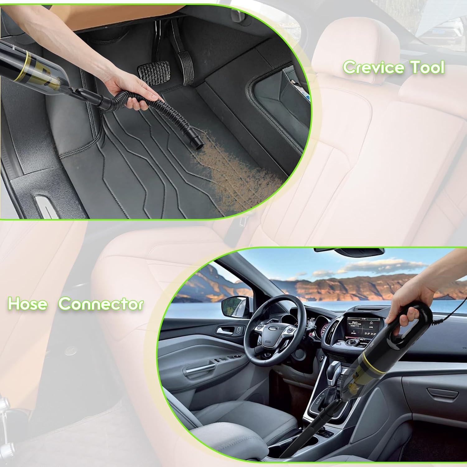 Revitalize Your Ride: The Ultimate Portable Car Vacuum for Pet Hair & Messes!