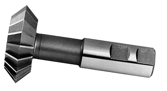 1 1/2" Diameter, 9/16" Wide 90 Double Angle Cutter, HSS, Super Tool, 85704, USA Made