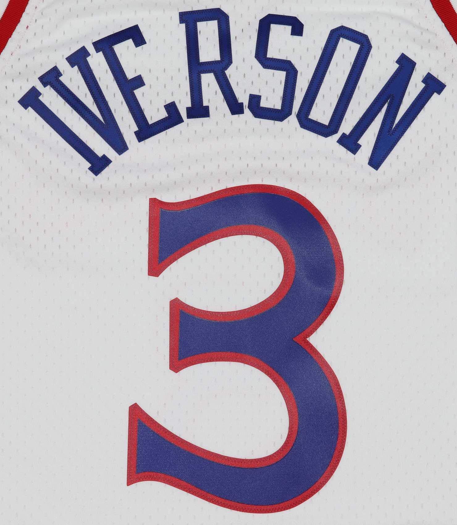 Mitchell & Ness Philadelphia 76ers Mitchell & Neww Jersey NBA Swingman Jersey Allen Iverson 3