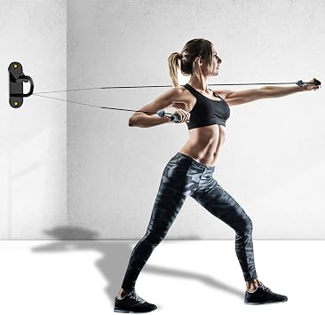 3Pcs Battle Rope Anchor, Resistance Band Wall Anchor, Wall Mount Anchor, Battle Rope Anchor,Wall Anchor Point for Resistance Trainer, Strength Training Systems, Yoga Swings Hammocks