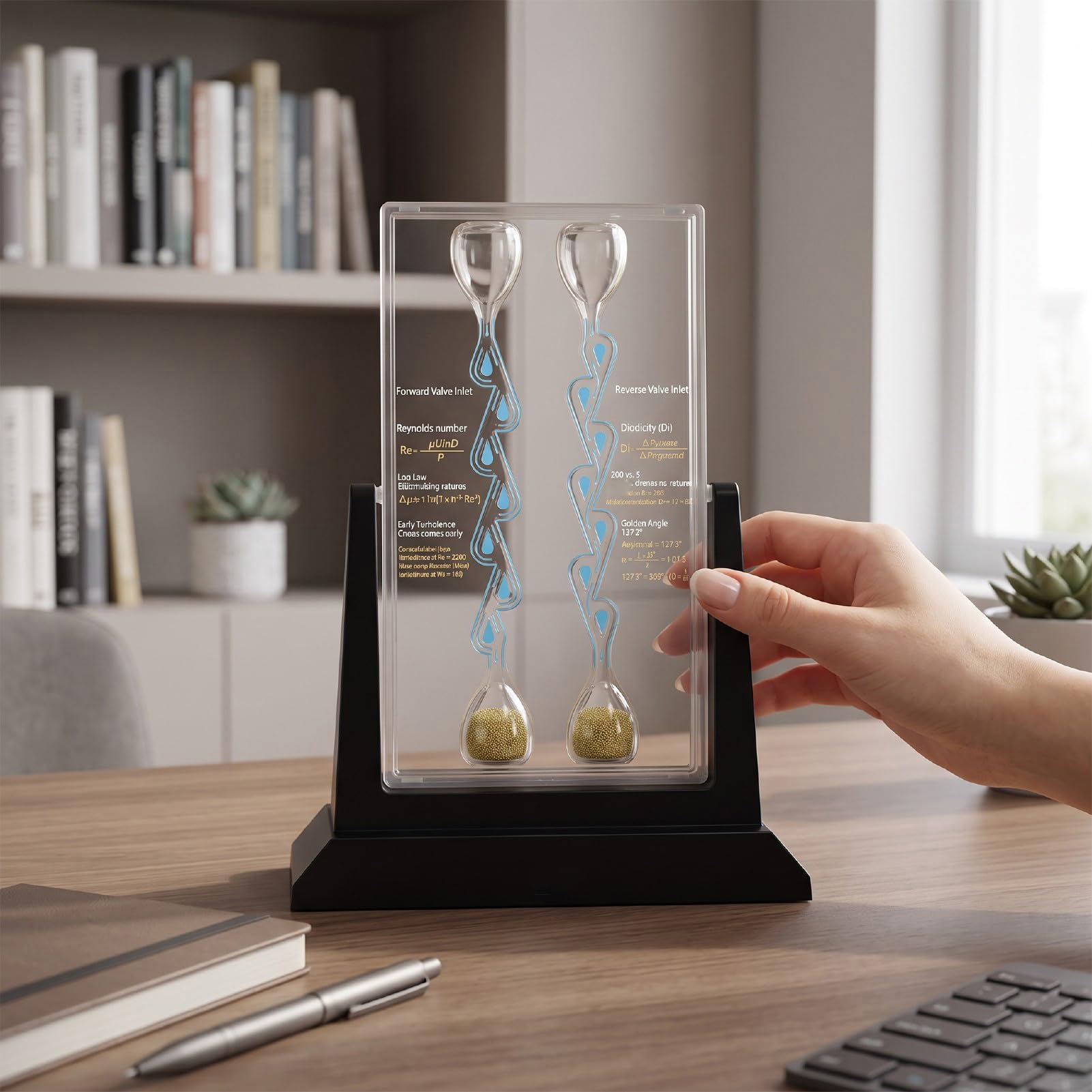 Demostrador de Flujo de Fluido, Herramienta Turbulenta Laminar
