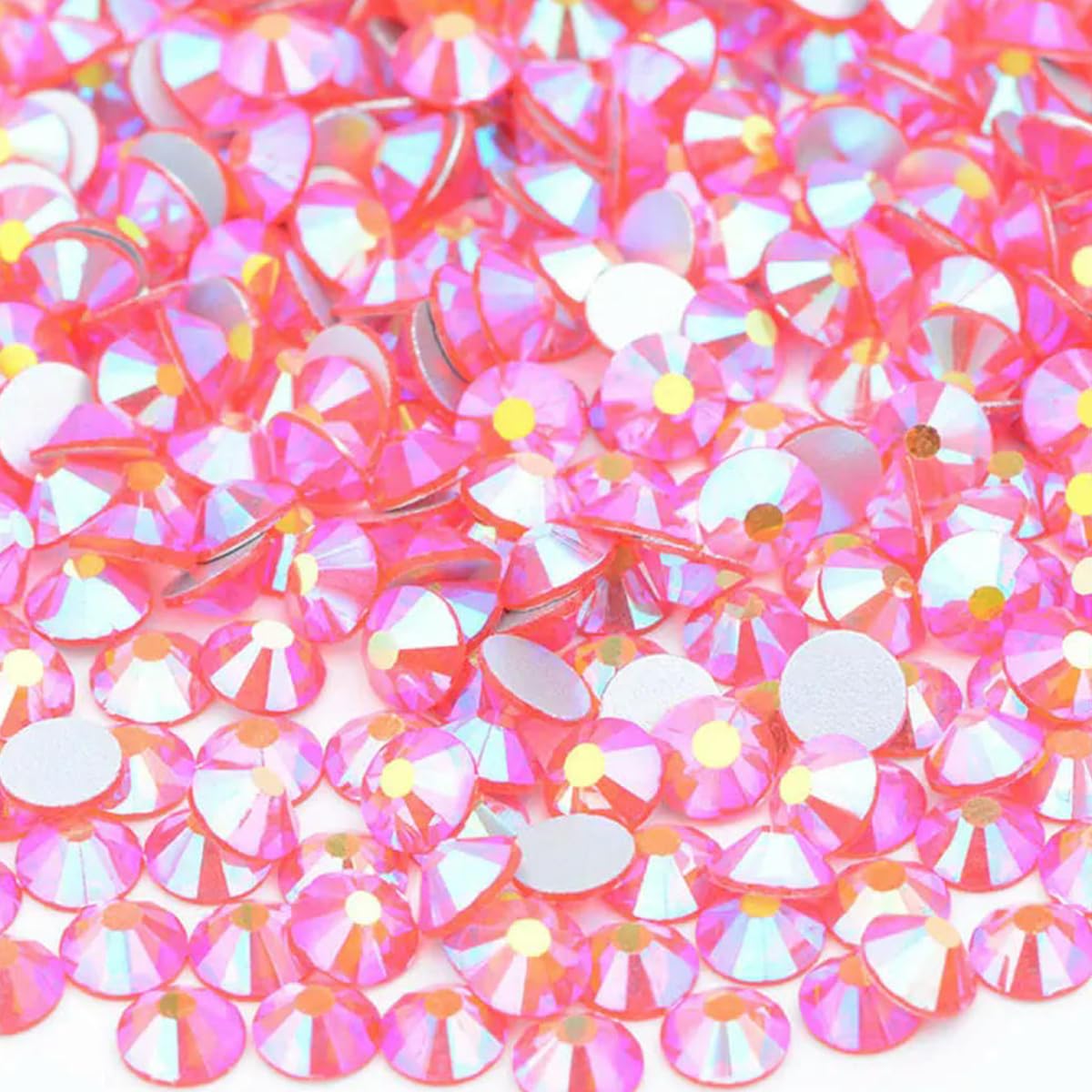 CIVIOOH SS6 SS8 SS10 SS12 SS16 SS20 SS30 Flatback Glass Rhinestones Clear Crystal AB Nail Strass Non-Hotfix Stone DIY Crafts