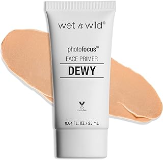 wet n wild Photo Focus Dewy Face Primer, Till Prime Dew us Part, 0.84 Fluid Ounce