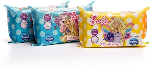 Barbie Islak Havlu 3x60