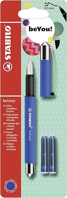 Fountain Pen - STABILO beCrazy! - Uni Colors - Blue